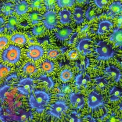  Zoanthids: Uma Explosão de Cor na Rocha Submersa e um Reino Vibrante de Cnidários!